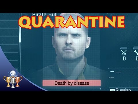 Metal Gear Solid V The Phantom Pain - How to Quarantine Infected Staff and Stop the Disease