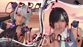 【DOAXVV】Watermelon split and double speed Beach volleyball