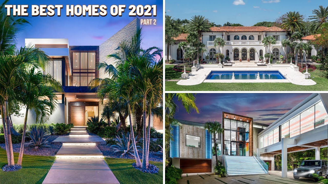 4 HOURS of LUXURY HOMES! The Best Homes of 2021 (part 2)