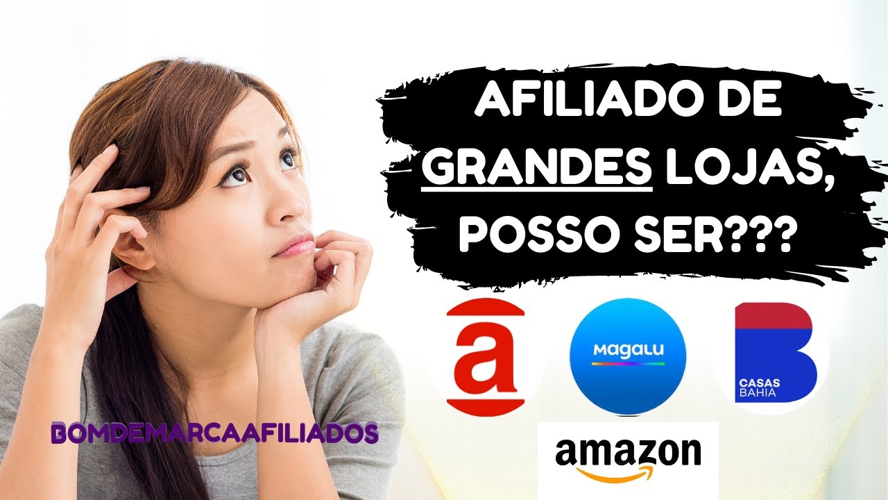 Como ser Afiliado de GRANDES lojas online e Ganhar Dinheiro divulgando produtos