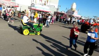 preview picture of video 'Antique Tractor Parade at the Nebraska State Fair Grand Island 2011'