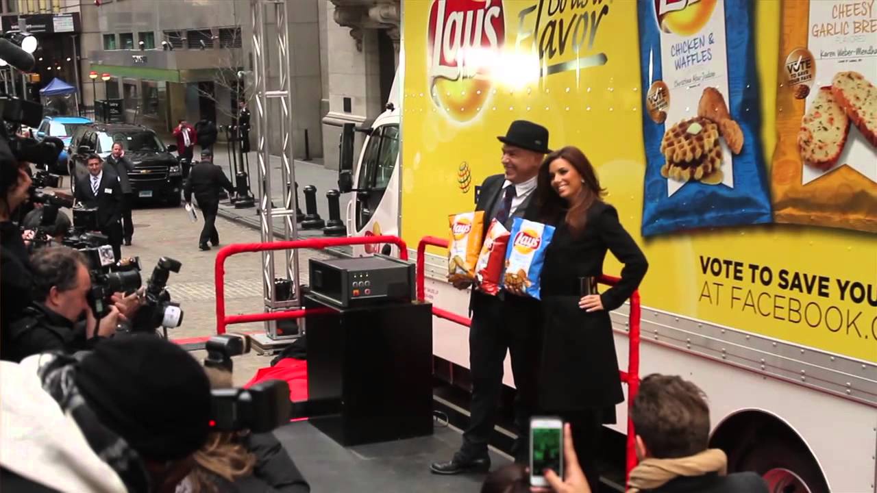 PepsiCo Lay's brand 'Do Us a Flavor' event at the NYSE