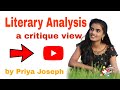 (basic answers)basics of critical analysis/critical appreciation/most important ques of lit in tamil