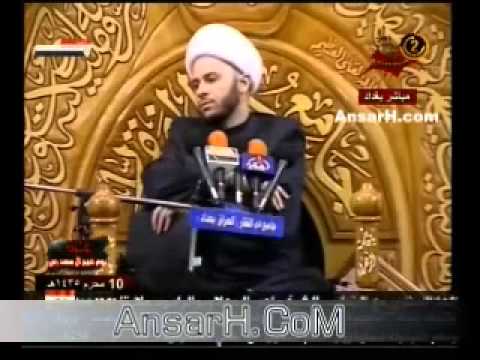 ⁣الشيخ زمان الحسناوي ليلة 11 محرم 1435 هـ جامع ذو الفقار بغداد