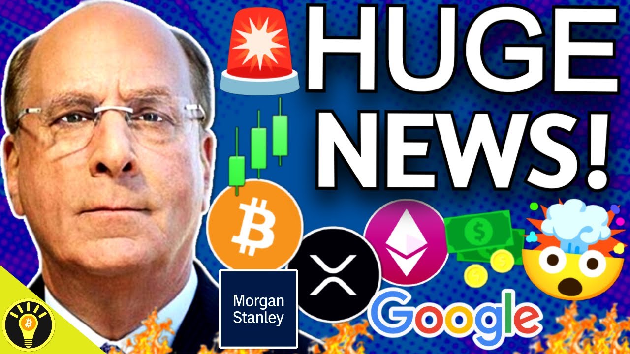 🚨MORGAN STANLEY TO LAUNCH CRYPTO TRADING ON ETRADE & GOOGLE'S BLOCKCHAIN WALLET!