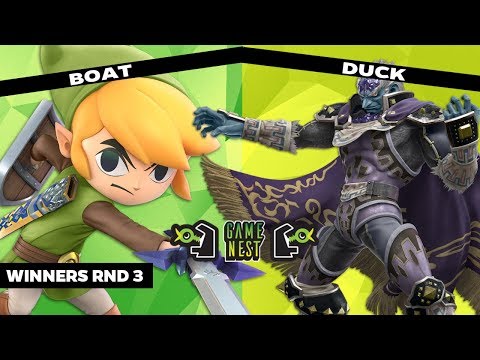 Game Nest Smash It Up: Boat (Toon Link/King Dedede) vs Duck (Ganondorf) - Winners Round 3