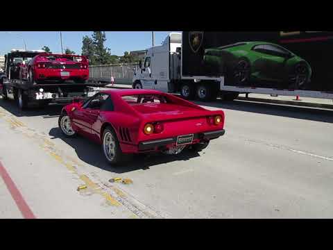 1985 Ferrari 288 GTO (startup, stalling)