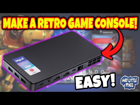 $200 Plug & Play ULTIMATE Retro Game Console Mini PC EASY! (How To)