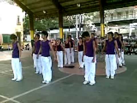 Go Fight  Purple and White