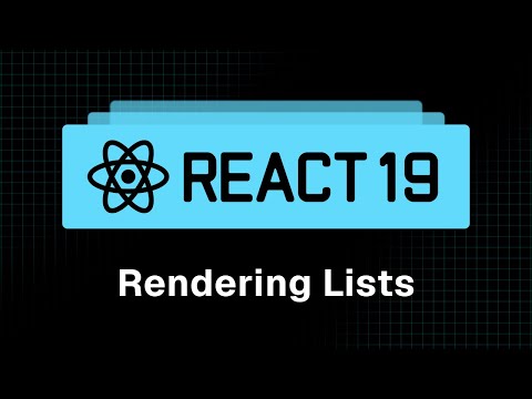 How To Render Lists React Tutorial