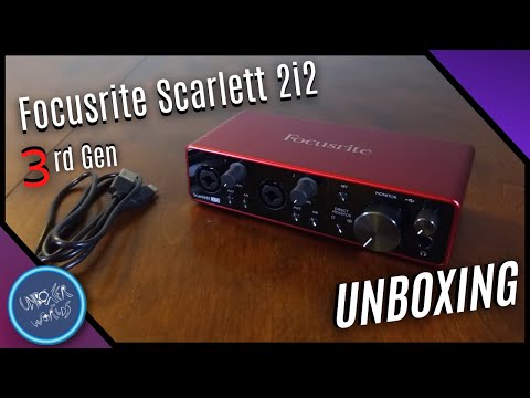 Focusrite Scarlett 2i2 3rd Gen | Unboxing the Best Budget Audio Interface?