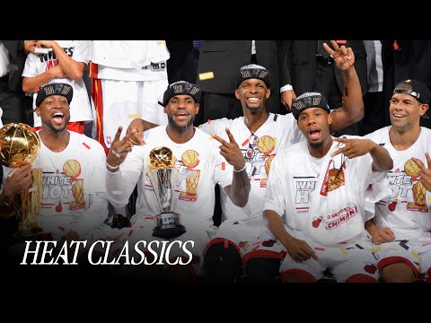 Wade, James, Bosh Clinch Back-To-Back Titles 🏆 🏆