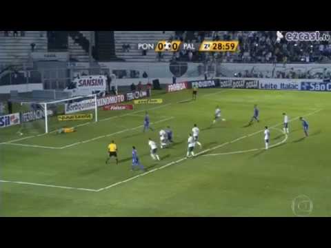 Gol de Willian Pottker |  Ponte Preta 1 x 0 Palmeiras | Paulistão 2017