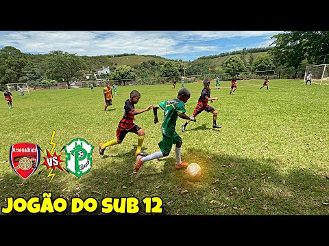 Palácio das Artes vs Arsenal Kids - jogo INSANO (sub 12)