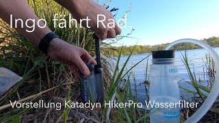 Vorstellung Katadyn HikerPro Wasserfilter