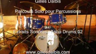 Gilles Dalbis Asba drums 02 mai 2009