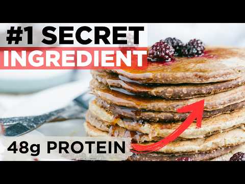 Best PROTEIN Pancakes Recipe? This 1 Ingredient is Key!