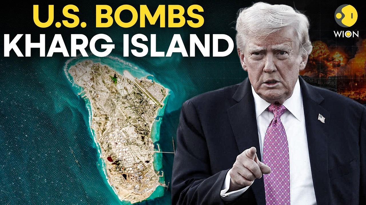 Kharg Island Attack LIVE: Iran Vows Retaliation After US BOMBS Kharg Island | WION LIVE