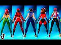 Fortnite Mantra Emote Showcase With All Thicc Girl Skins New Hot Viral Jennie Kpop Tiktok Song 4K