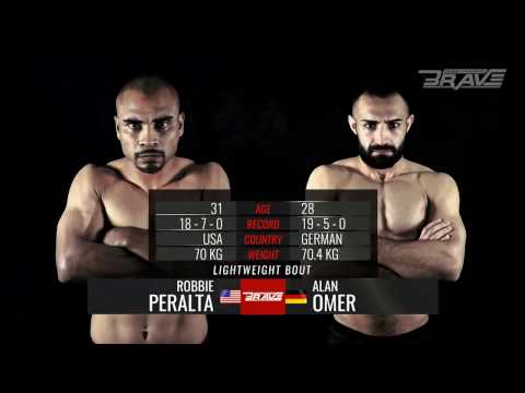Brave 4 Free Fight  Alan Omer vs Robbie Peralta
