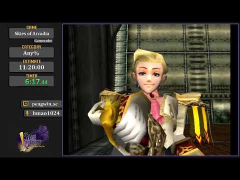 Side-Quest: A Questing for Glory Tale - Skies of Arcadia: Legends Any% by PengWin_sc