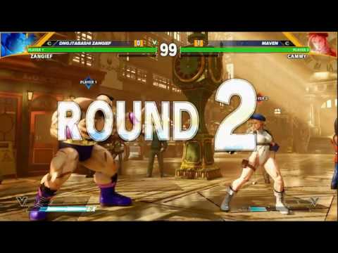 Itabashi ( Zangief ) vs Maven  ( Cammy ) - POOLS - Dreamhack 2016