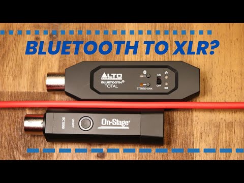Bluetooth to XLR?