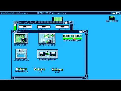 AMIGA ITALIAN MAGAZINE Amiga Byte 41 INTRO & BROWSING & BUGS GAG PRANK THANKS ROBERTO BRUNO