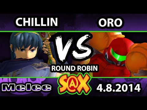 S@X Weekly - Oro (Samus) Vs. Chillindude829 (Marth) SSBM Round Robin - Smash Melee