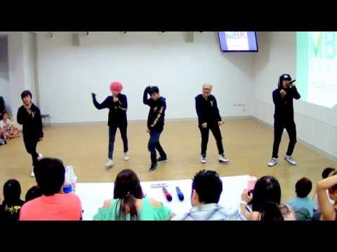 130922 Remorseless cover B.A.P - One Shot + COMA @Hello! Korea by MBK & iTeen (Audition)