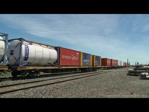 7902V Mildura Intermodal Containers (22/1/2021) - PoathTV Australian Trains & Railways