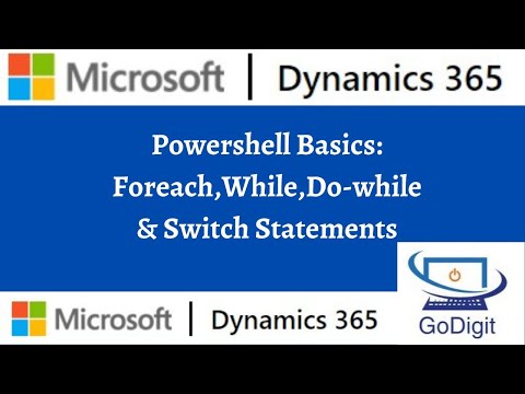 Powershell Basics Foreach While Do While Switch Statements
