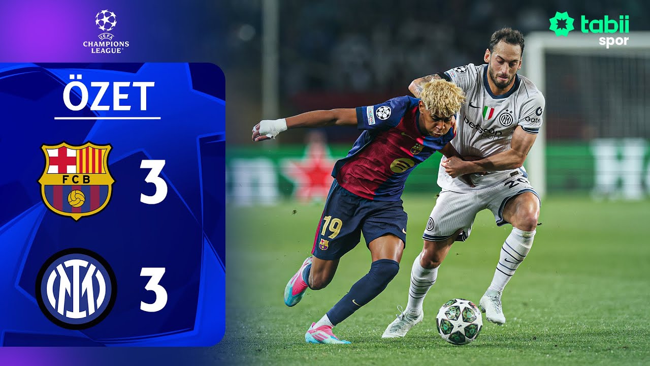 Şampiyonlar Ligi Yarı Final | Barcelona - Inter (Özet)