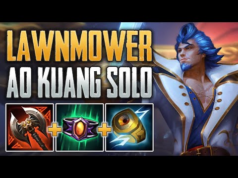 AUTO ATTACK AO GOES CRAZY! Ao Kuang Solo Gameplay (SMITE Conquest)
