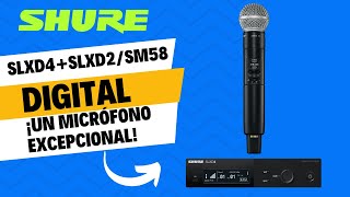 Video thumbnail for MICRÓFONO INALÁMBRICO SHURE DIGITAL. SISTEMA SLXD2/SM58 + SLXD4 UNBOXING Y PRUEBA by Fico Mau