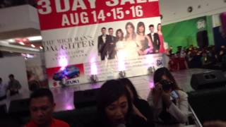 TRMD Cavite Mall Show - Glaiza sings Till It&#39;s Time