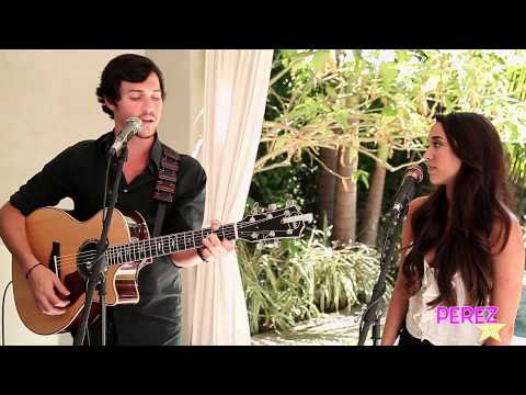 Alex & Sierra - "Little Do You Know" (Exclusive Perez Hilton Acoustic)
