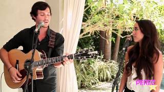 Alex &amp; Sierra - &quot;Little Do You Know&quot; (Exclusive Perez Hilton Acoustic)