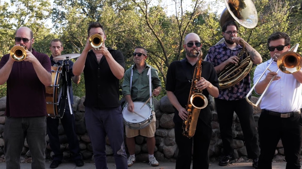 Promotional video thumbnail 2 for Funky Spuds Brass Band