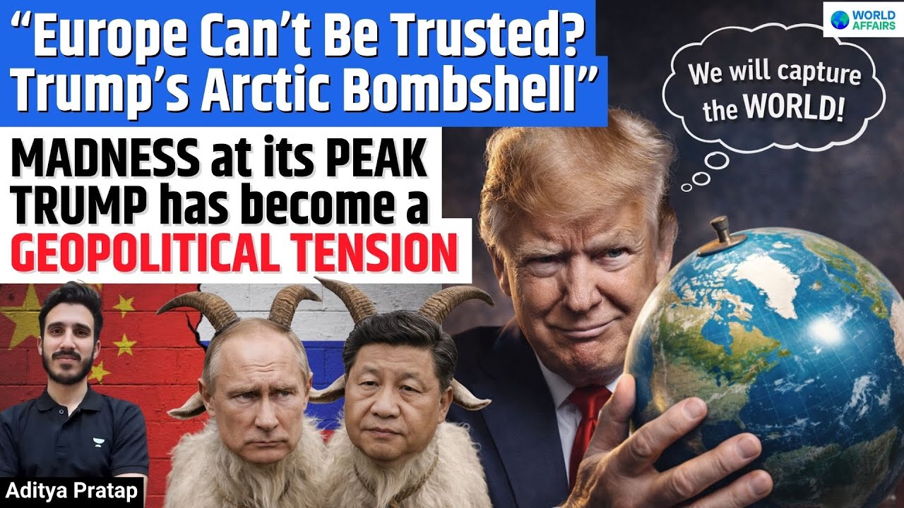 Why Greenland Is Suddenly Critical to US Survival | Trump’s Arctic Plan