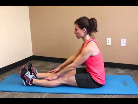 OrthoIndy Exercises | Long Sitting Hamstring Stretch