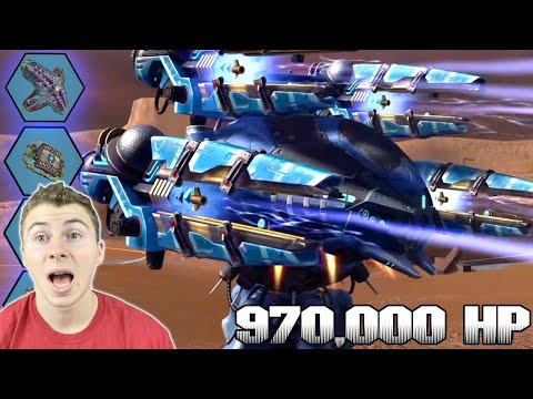 The Super Nodens With 970,000HP + Cannibal Reactor Crushes Enemy Titans | Insane Damage & Armour