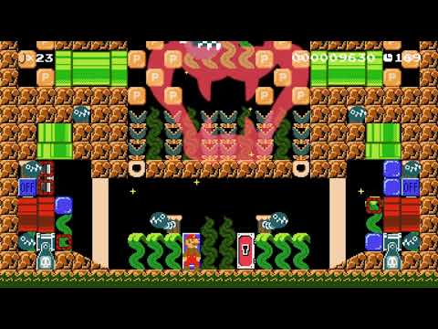 Toad's Terrors: Chomp's End by Pasjevw88 🍄 Super Mario Maker 2 ✹Switch✹ #auw