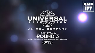 Universal Television (1992) Effects Round 3 vs TB2