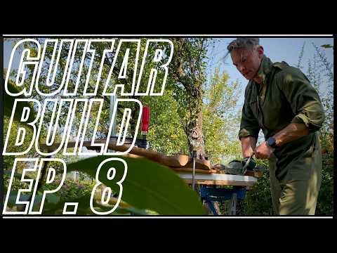 Building a electric Guitar without electricity Video Series Episode 8