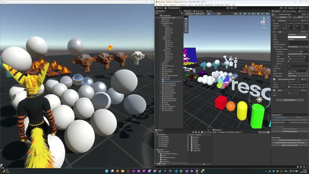 Unity Resonite Renderer Unity エディター用 Resonite SDK の使い方 (v.0.0.1 ベータ チュートリアル) – レゾマガ