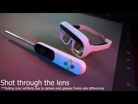 Tilt Five Through the Glasses Lens