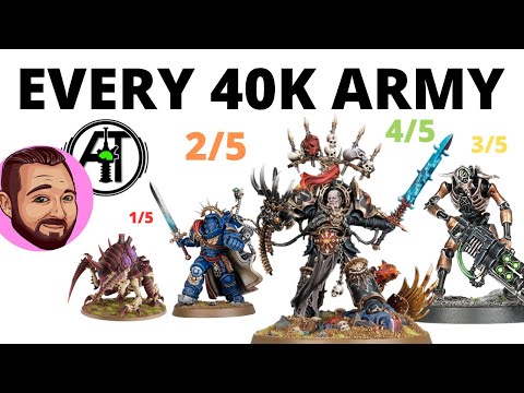 Rating Every Warhammer 40K Army's 10th Rules! Bricky + Auspex Tactics Crossover...