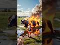 Cow Rescue From Fire Humanity Marriageproposals