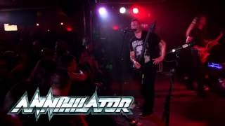 ANNIHILATOR &quot;Human Insecticide&quot; live @ The Brass Monkey, Ottawa. 12/09/2016